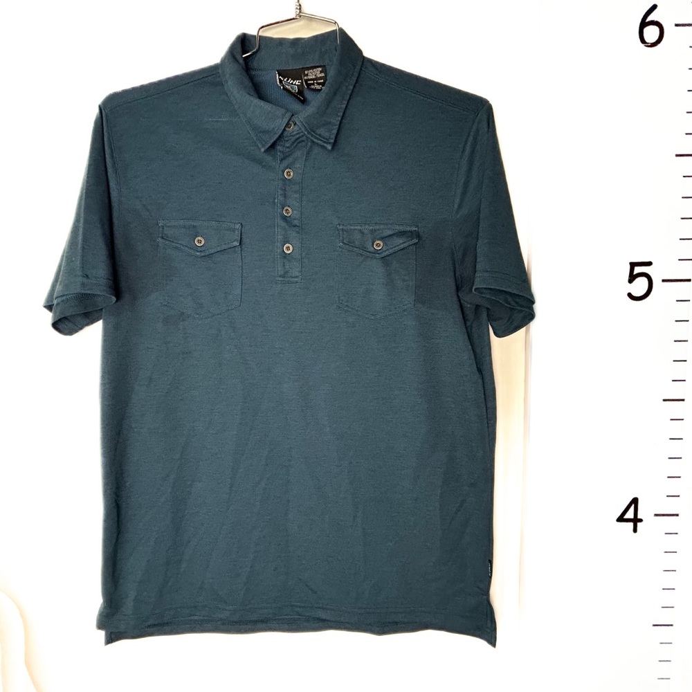 Kuhl Dark Blue Polo‎ Shirt Men's Large